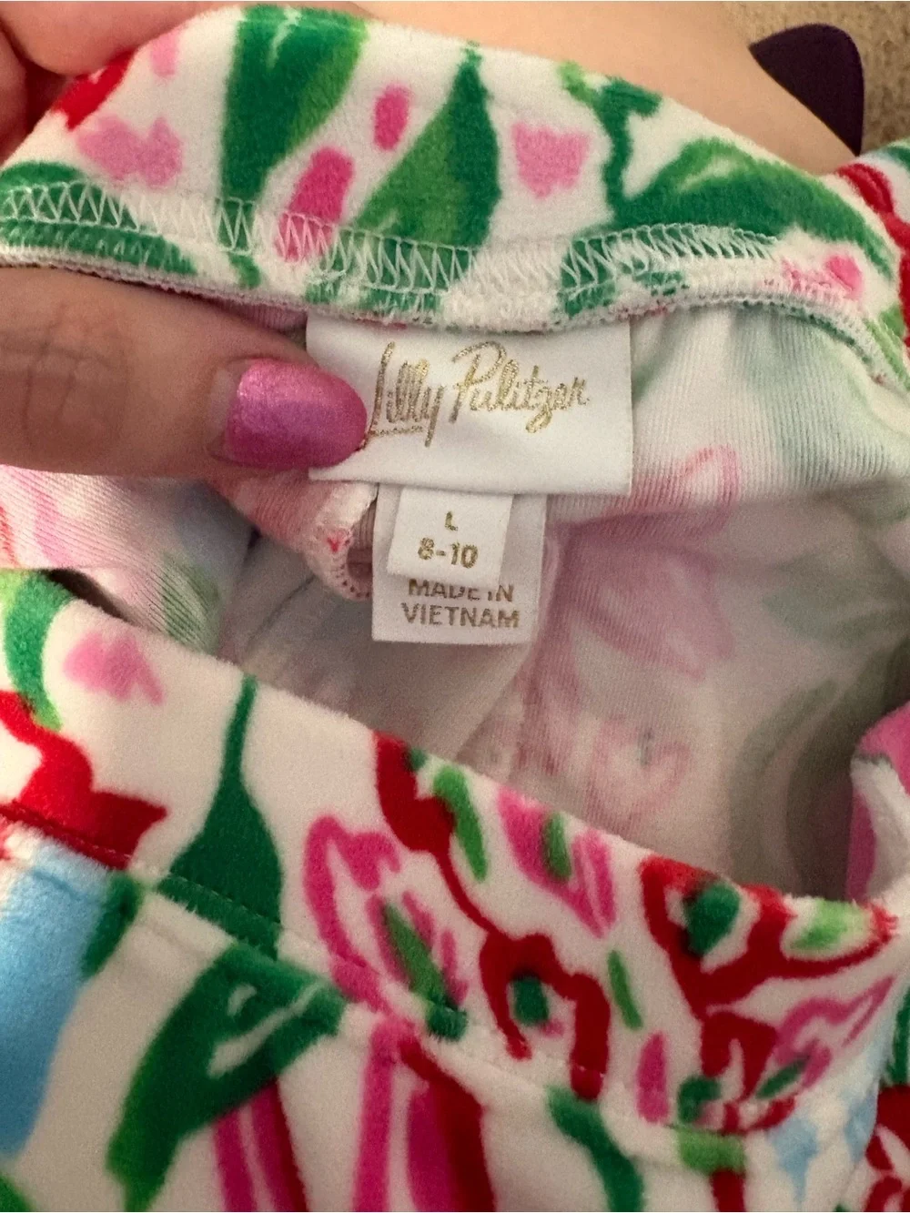 Lilly Pulitzer Girl’s Velour Tracksuit - Picture 12 of 16